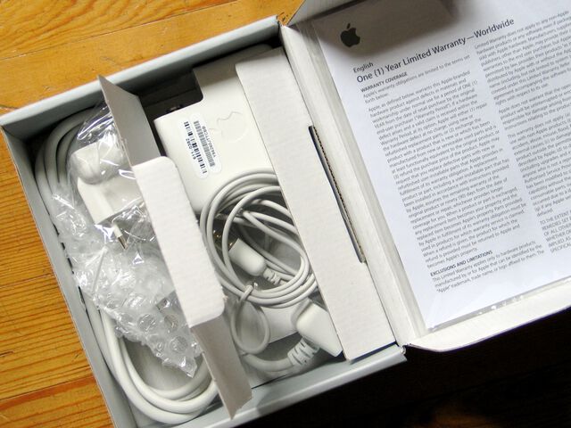 Verpackung, offen