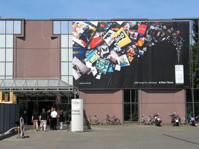 MacExpo 2006: Eingang