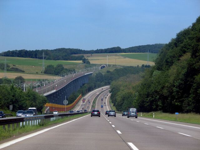 A3, linke Spur