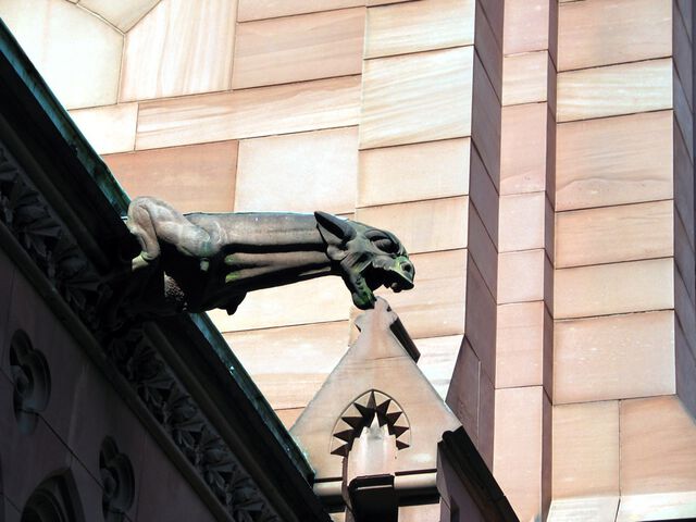 Gargoyle an der Grabkapelle 1
