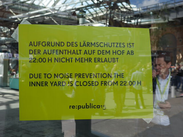 re:publica 15 - Tag 3