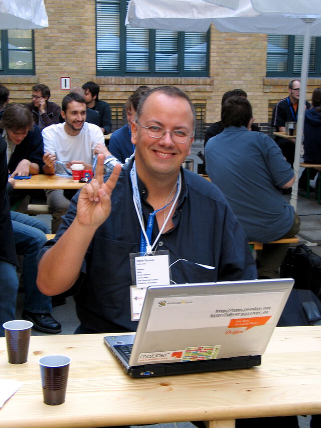BarCampBerlin: Pro-Blogger ist sehr gut drauf ;-)