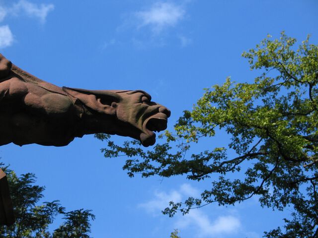 Gargoyle an der Grabkapelle 3